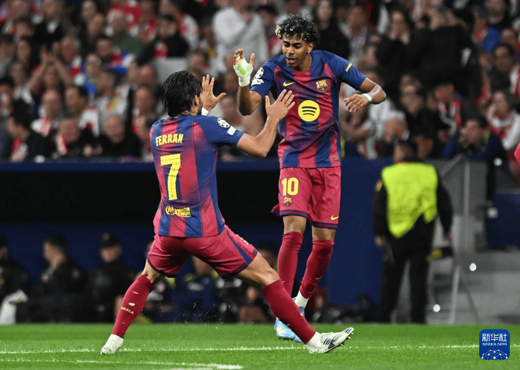 欧冠：马德里竞技晋级四强